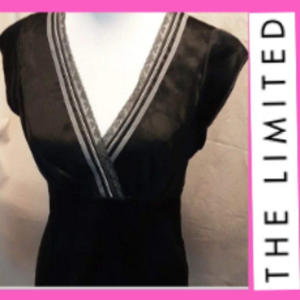 The Limited Silk and Lace Blouse SZ SM